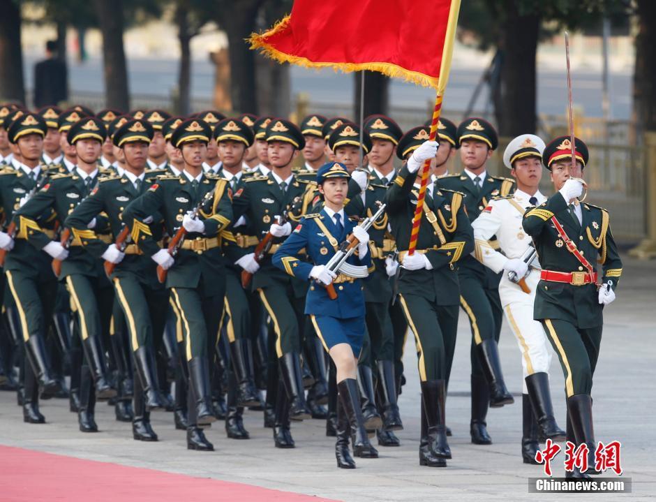 三軍儀仗隊高清大圖，展現(xiàn)榮耀與威嚴(yán)的壯麗畫卷，三軍儀仗隊壯麗畫卷，榮耀與威嚴(yán)的高清展示