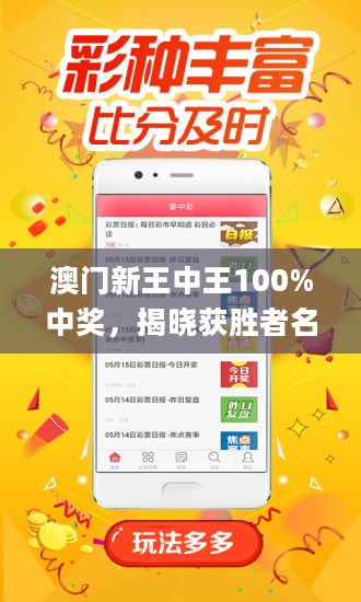 澳門(mén)王中王，揭秘期期中秘密，實(shí)現(xiàn)100%精準(zhǔn)預(yù)測(cè)？，澳門(mén)王中王，揭秘精準(zhǔn)預(yù)測(cè)的秘密，實(shí)現(xiàn)百分百中獎(jiǎng)目標(biāo)？
