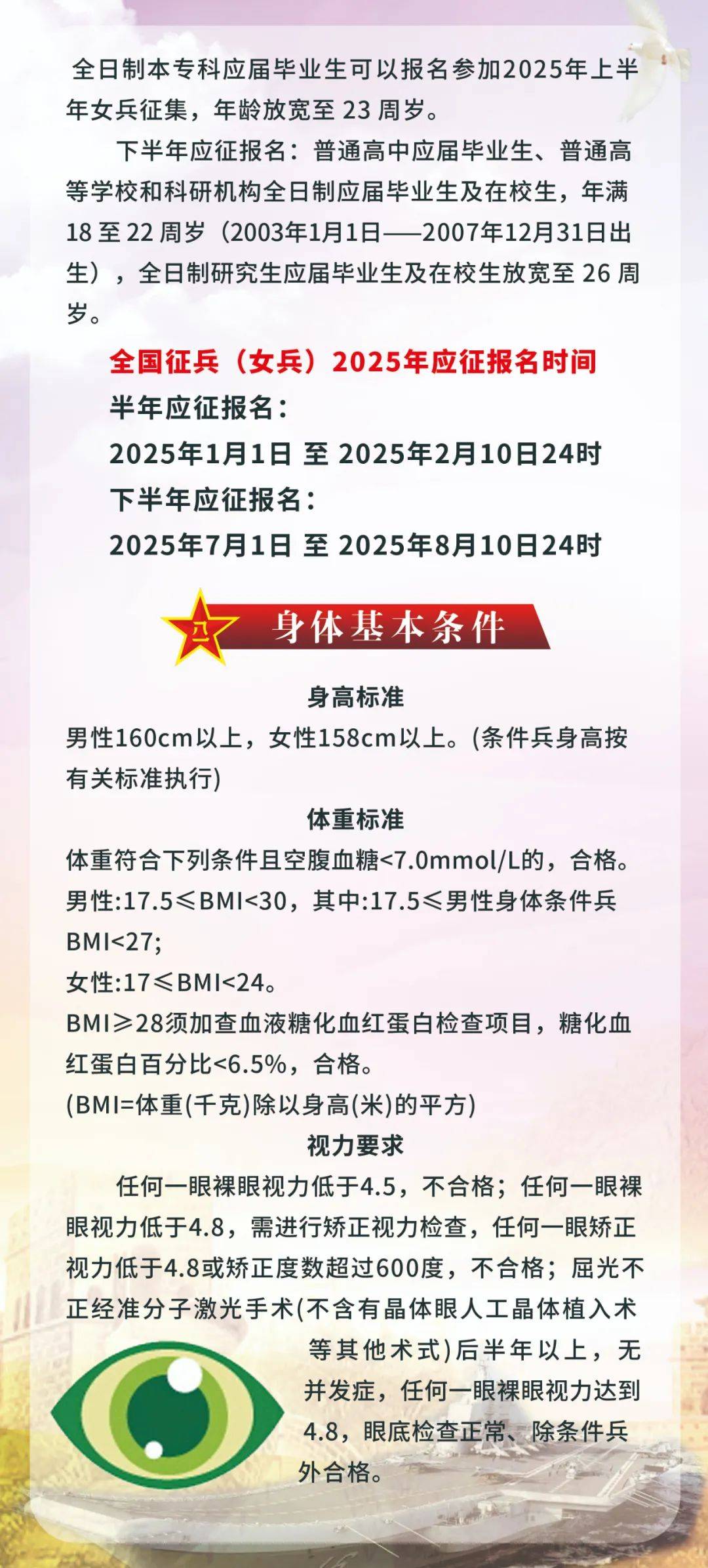 參軍體檢要求詳解，參軍體檢要求全面解析